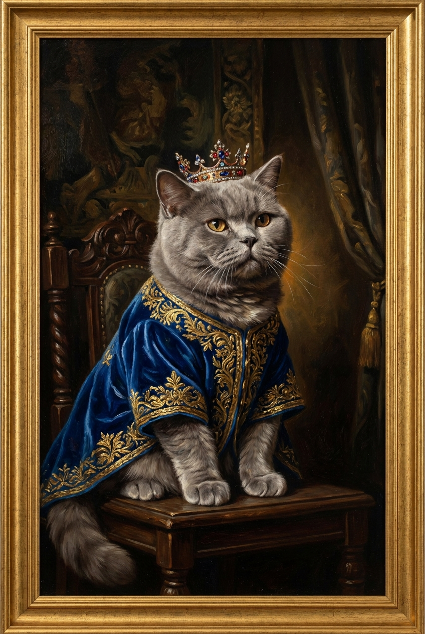 Digital Royal Portrait