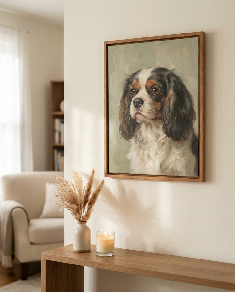 The Forever Portrait — Memorial Pet Portrait